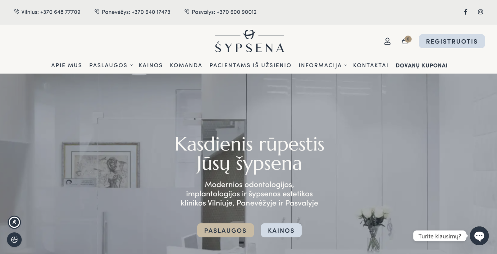 privacios-klinikos-svetaine-pavyzdys