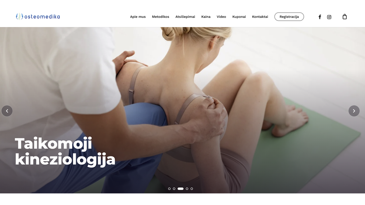 Osteomedika svetainė